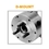 ABS Import Tools 6" D1-3 3-JAW CAMLOCK LATHE CHUCK (3900-4605)