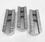 ABS Import Tools TAIKI 10" 1.5MM X 60 DEGREE 3 PIECE ALUMINUM SOFT JAW SET (3900-4770)