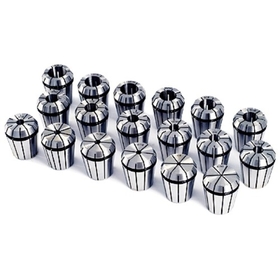 ABS Import Tools 3/32 TO 3/4" ER32 18 PIECE SPRING COLLET SET (3900-5267)