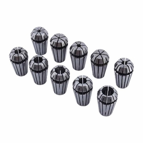 ABS Import Tools ER-25 10 PIECE 3-16MM METRIC SPRING COLLET SET (3903-5230)