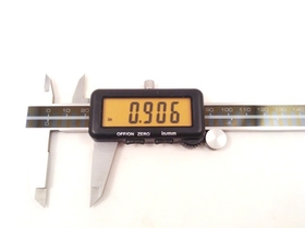ABS Import Tools 12"/300MM YELLOW LCD DIGITAL ELECTRONIC CALIPER (4100-3440)