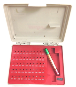 ABS Import Tools PRO-SERIES 50 PIECE .011-.060" PIN GAGE SET WITH CERTIFICATE (4101-0040)