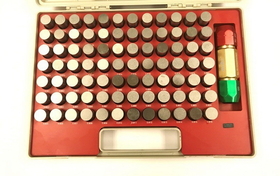 ABS Import Tools PRO-SERIES 84 PIECE .833 -.916" PIN GAGE SET WITH CERTIFICATE (4101-0046)