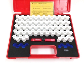 ABS Import Tools 90 PIECE .011-.100" MINUS CLASS ZZ PIN GAGE SET WITH HANDLE (4103-3001)