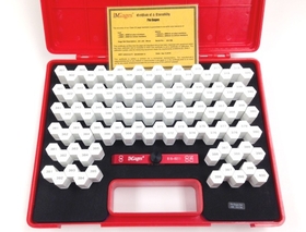 ABS Import Tools 100 PIECE .301-.400" MINUS CLASS ZZ PIN GAGE SET WITH HANDLE (4103-3007)
