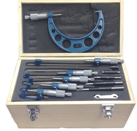 ABS Import Tools 0-6" 6 PIECE PRECISION OUTSIDE MICROMETER SET (4200-0011)