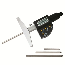 ABS Import Tools 6"/150MM ELECTRONIC DEPTH MICROMETER SET WITH 4" BASE (4500-0406)