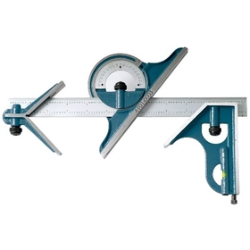 ABS Import Tools 4 PIECE COMBINATION SQUARE SET WITH 12" BLADE (4901-0003)