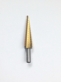 ABS Import Tools 1/8-1/2" TiN COATED HIGH SPEED STEEL STEP DRILL WITH 13 STEPS (5000-0013)