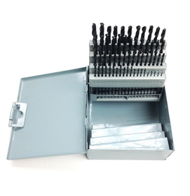 ABS Import Tools 61 PIECE #1-60 HIGH SPEED STEEL WIRE GAGE DRILL SET (5001-1060)