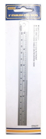 ABS Import Tools 6"/15CM STAINLESS STEEL RULER (7019-0001)
