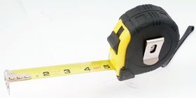 ABS Import Tools 1 X 25 FT HEAVY DUTY EASY TO READ TAPE MEASURE (7020-0025)