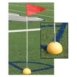 1298512 In/Outdoor Spring Loaded Corner Flags