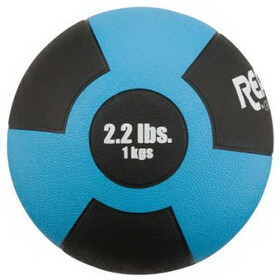Champion Barbell Reactor Rubber Medicine Ball (2.2 lb - Light Blue)