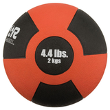 Champion Barbell Reactor Rubber Medicine Ball 2Kg Red