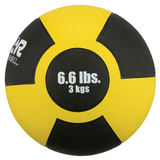 Champion Barbell Reactor Rubber Medicine Ball 3Kg Yellow