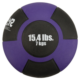 Champion Barbell Reactor Rubber Medicine Ball (15.4 lb - Purple)