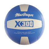 MacGregor 1272772 Macgregor Rubber Volleyball Ro/Wh