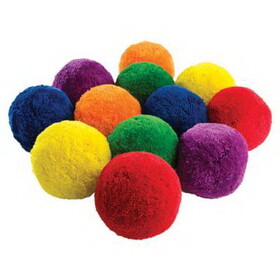 US Games Multi-Color 3" Fleece Balls
