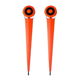 BSN Sports 1370765 J.V. Chain Set w/Solid Orange Banners