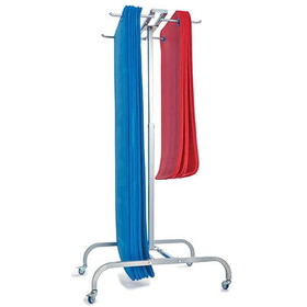 BSN Sports 1378641 Hanging Mat Rack - Cart Only