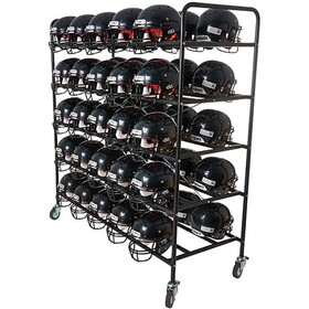 BSN Sports 1378673 50 Ball/Football Helmet Cart