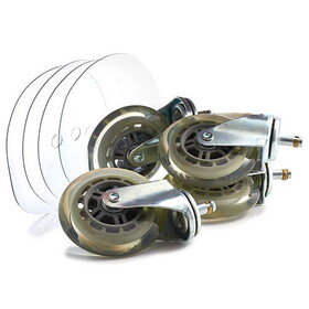 Pull Bouy 1390055 Turbo Scooters Casters Set Of 4