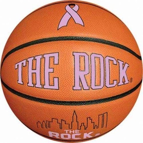 BSN Sports The Rock Pink Ribbon Basketball 28.5" In