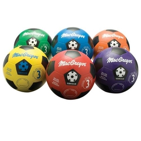 MacGregor Multi-Color Size 3 Soccerball Set