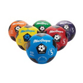 MacGregor Multi Color Size 5 Soccer Ball Pac
