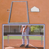 BSN Sports BBTMPL37 Batters Box Template Softball 3'X 7'