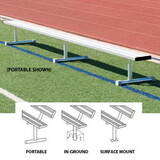 BSN Sports Players Benches without Back, 15', In Ground