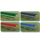 Alumagoal 7.5' Players Bench w/shelf (colored)