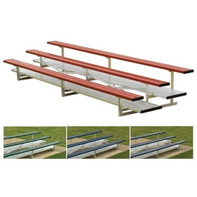 BSN Sports 3 Row 21' Powder Coated Bleachers