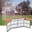 BSN Sports Chain Link Backstop-20' W/Hood-No Wings, Price/SET