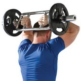 Champion Barbell Champion Barbell Chrome Olympic-Style Tricep Bomber