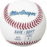 MacGregor Safe/Soft Baseball - Level 5 - Ages 8-12
