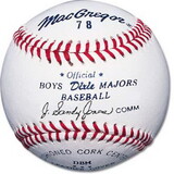 MacGregor #78 Official Dixie Boys & Majors Baseballs