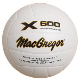MacGregor MCV600WH Mac X600 Volleyball White