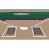MARKERS Rubber Batters Box Foundation - pair