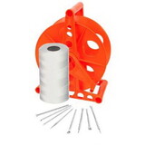 MARKERS Twine reel with 500 feet of heavy duty polyester rope