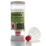MacGregor MSBIRDPL Plastic Badminton Birdie 6/Tube