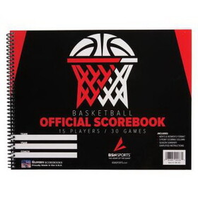 Glovers Basketball Scorebook - (30 Games)
