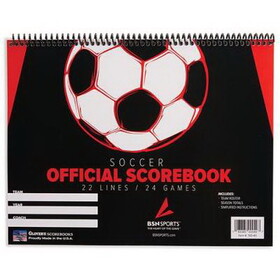 Glovers MSSOCBOK Soccer Scorebook