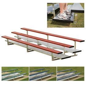 BSN Sports 2 Row 15' Powder Coated Pref. Bleacher