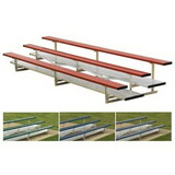 Alumagoal Powder Coated Bleachers Without Fencing