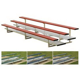 Alumagoal Powder Coated Bleachers Without Fencing