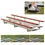 Alumagoal NB0521CBP 5 Row 21' Alum Bleacher-Royal Dbl Fb, Price/each