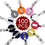 Muka 100 PCS Retractable Badge Holder Retracting Card Reel WHOLESALE BULK Solid Color