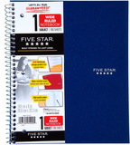 Five Star Wirebound Wide Ruled Notebook - 1 Subject (05200)
